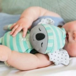 Petite Peluche Attache Sucette Organic Farm Buddies Koala Kozy 22cm Coton Bio - Jouets Bio Apple Park™ -Peluche Jouets Magasin petite peluche attache sucette organic farm buddies koala kozy coton bio 2