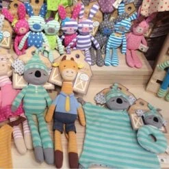 Petite Peluche Attache Sucette Organic Farm Buddies Koala Kozy 22cm Coton Bio - Jouets Bio Apple Park™ -Peluche Jouets Magasin petite peluche attache sucette organic farm buddies koala kozy coton bio 3