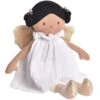 Poupée Chiffon Ailée Coton Bio Aurore Robe Mousseline 33cm Bonikka - Poupée Bio