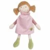 Poupée De Chiffon En Robe Rose 29 Cm Coton Bio Sigikid® - Doudou Bio -Peluche Jouets Magasin poupee de chiffon en robe rose 29 cm coton bio sigikid doudou bio