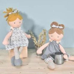 Poupée De Chiffon Joliflores Flore Bleuette 30cm Coton Bio Jolijou® - Poupée Bio -Peluche Jouets Magasin poupee de chiffon joliflores flore bleuette 30cm coton bio jolijou poupee bio 3