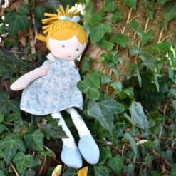 Poupée De Chiffon Joliflores Flore Bleuette 30cm Coton Bio Jolijou® - Poupée Bio -Peluche Jouets Magasin poupee de chiffon joliflores flore bleuette 30cm coton bio jolijou poupee bio 4