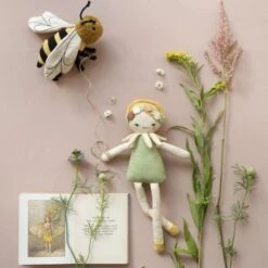 Poupée De Tissu Elfe D'été Ingvild Fabelab® 30cm Coton Bio GOTS - Poupée Bio Scandinave -Peluche Jouets Magasin poupee de tissu elfe d ete ingvild fabelab coton bio gots poupee bio scandinave 1