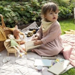 Poupée De Tissu Elfe D'été Ingvild Fabelab® 30cm Coton Bio GOTS - Poupée Bio Scandinave -Peluche Jouets Magasin poupee de tissu elfe d ete ingvild fabelab coton bio gots poupee bio scandinave 2