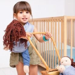 Poupée En Tissu Coton Bio Lisa & Lilly Hoppa® - Poupée De Chiffon -Peluche Jouets Magasin poupee en tissu coton bio lisa lilly hoppa poupee de chiffon 3