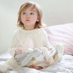 Poupée Lapine Danseuse Ange Tutu Rose Albetta® 28cm Coton Bio - Doudou Poupée -Peluche Jouets Magasin poupee lapine danseuse ange tutu rose albetta 28cm coton bio doudou poupee 3