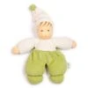 Poupée Waldorf Nanchen® Natur Poupon MOPS Coton Bio (Kba) Écrue & Vert 29 Cm - Poupée Bio -Peluche Jouets Magasin poupee waldorf nanchen natur poupon mops coton bio kba ecrue vert poupee bio