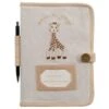Protège Carnet De Santé Coton Bio Sophie La Girafe® So'Pure-Vulli® -Peluche Jouets Magasin protege carnet de sante coton bio sophie la girafe so pure vulli