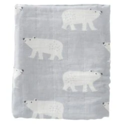 Set De Deux Langes 70cm Coton Bio Ours Polaire Fresk® -Lange Coton Bio -Peluche Jouets Magasin set de deux langes 70cm coton bio ours polaire fresk lange coton bio 2