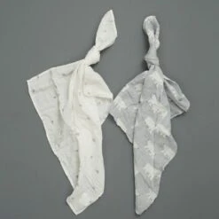 Set De Deux Langes 70cm Coton Bio Ours Polaire Fresk® -Lange Coton Bio -Peluche Jouets Magasin set de deux langes 70cm coton bio ours polaire fresk lange coton bio 4