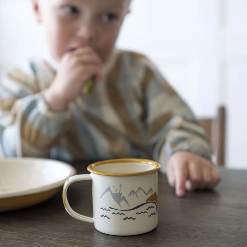 Set Vaisselle Enfant Acier Émaillé 3 Pièces Univers De Planètes Fabelab® - Vaisselle Enfant Métal 4 Set Vaisselle Enfant Acier Émaillé 3 Pièces Univers De Planètes Fabelab® - Vaisselle Enfant Métal – Image 2