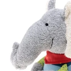 Doudou Peluche Musicale Elephant Coton Lolo Lombardo22cm Sigikid® - Doudou écologiques -Peluche Jouets Magasin sigikid doudou peluche musicale elephant coton lolo lombardo doudou ecologiques 2