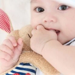 Sigikid® Doudou Plat Chien Marin Green 28 Cm En Coton 100% Bio 'Organic' - Doudou Bio -Peluche Jouets Magasin sigikid doudou plat chien marin coton bio organic doudou 5