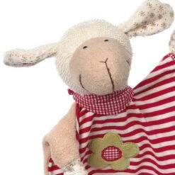 Doudou Sigikid® Plat Carré Mouton Écolo 26 Cm Coton Bio - Doudou Coton Bio Kba -Peluche Jouets Magasin sigikid doudou plat mouton ecolo doudou coton bio kba 1