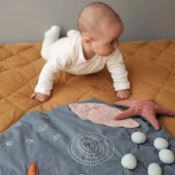 Tapis D'éveil & Activités Monde Marin Fabelab® Coton Bio GOTS - Jouet Bio Scandinave -Peluche Jouets Magasin tapis d eveil tapis d activite monde marin fabelab coton bio gots jouet bio scandinave 5